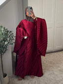 ROBE PLISSÉE FARHA