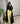 Pantalon droit à ceinture - jaune pâle