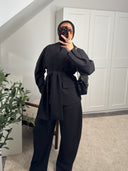 [PREMIUM] BLAZER BALLON WIHĀJ NOIR