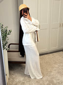 PANTALON SAFARI FLUIDE EN LIN