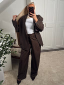 [PREMIUM] PANTALON LŪJAYN MARRON