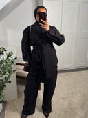 [PREMIUM] BLAZER BALLON WIHĀJ NOIR