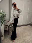 VESTE ZIPPÉE EN TWEED