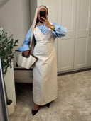 ROBE EN JEAN SANS MANCHES