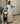Robe en jean sans manches - beige