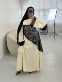 [PRÉCOMMANDE] ROBE À DENTELLES MIRAJ ÉCRU (expédition à partir du 19.02)