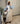 Robe en jean sans manches - beige
