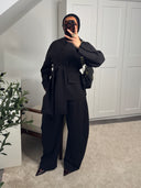 [PREMIUM] BLAZER BALLON WIHĀJ NOIR