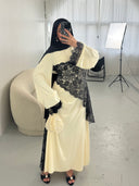 [PRÉCOMMANDE] ROBE À DENTELLES MIRAJ ÉCRU (expédition à partir du 19.02)