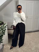 [PREMIUM] PANTALON LŪJAYN NOIR