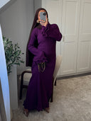 ROBE EN MAILLE CÔTELÉE LIYA