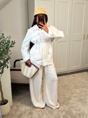 PANTALON SAFARI FLUIDE EN LIN