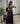 Jupe coutures Laila - acajou