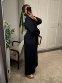 ROBE CHEMISE CINTRÉE EN COTON