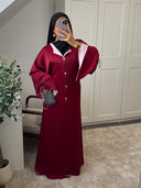 ABAYA PREMIUM LIWAN BIJOUX COUSUS MAINS