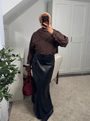 BLOUSE À RAYURES COL BATEAU