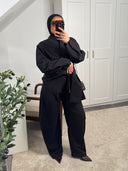 [PREMIUM] PANTALON BALLON WIHĀJ NOIR