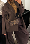 [PREMIUM] BLAZER OVERSIZE LŪJAYN MARRON